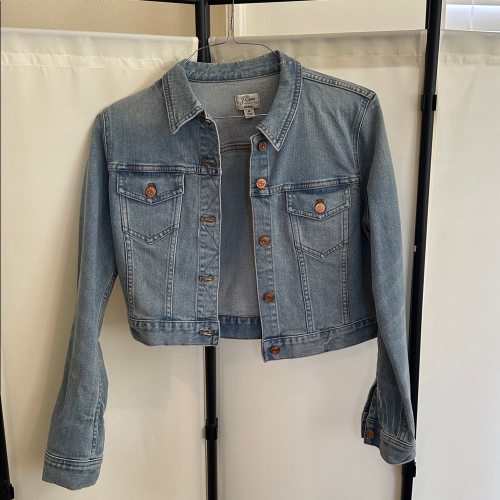 J. Crew Light Blue Denim Jacket